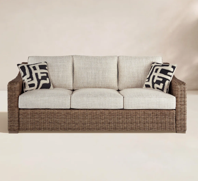 Joss Main Danny 8225 Wicker Outdoor Sofa