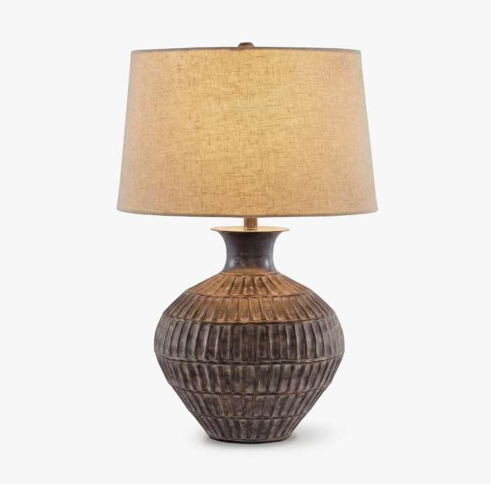 World Menagerie Ivy Hill 29 Antique Bronze Table Lamp