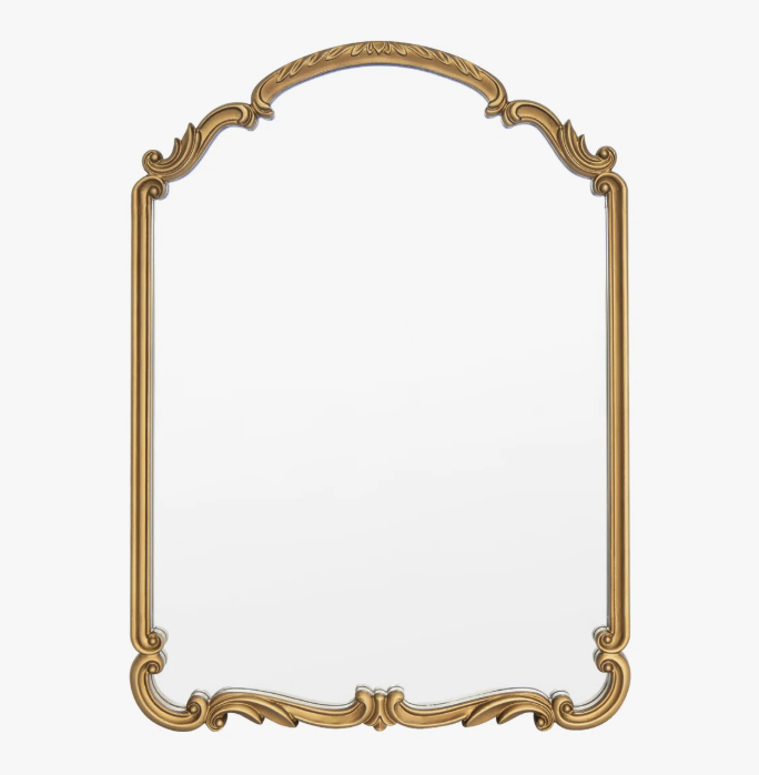 House Of Hampton Ahnaish Ornate Shatterproof Arch Wall Mirror