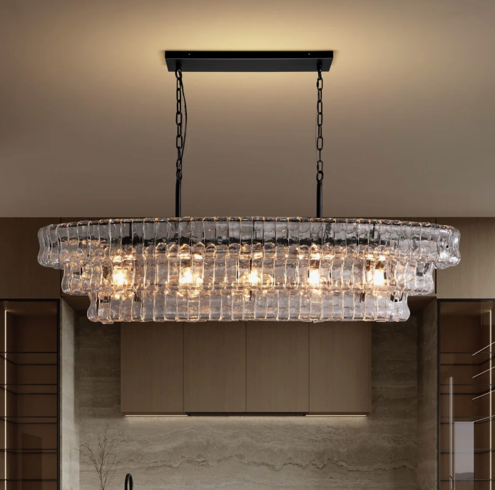 Rosdorf Park Kancler 537 5 Lights Large Tiered Chandelier With Glass Shade