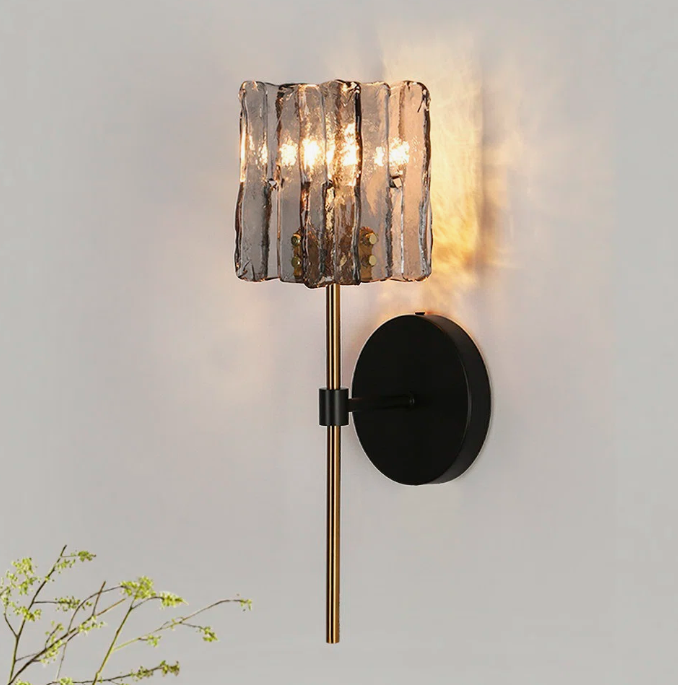Willa Arlo Interiors Quitman 47 W 1 Light Glass Wallchiere Kths2834