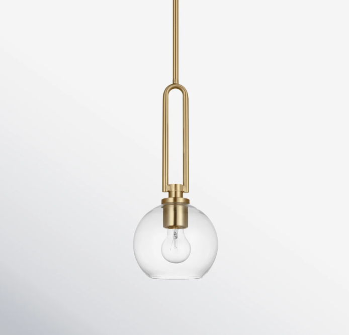 Allmodern Hermina 1 Light Single Globe Pendant