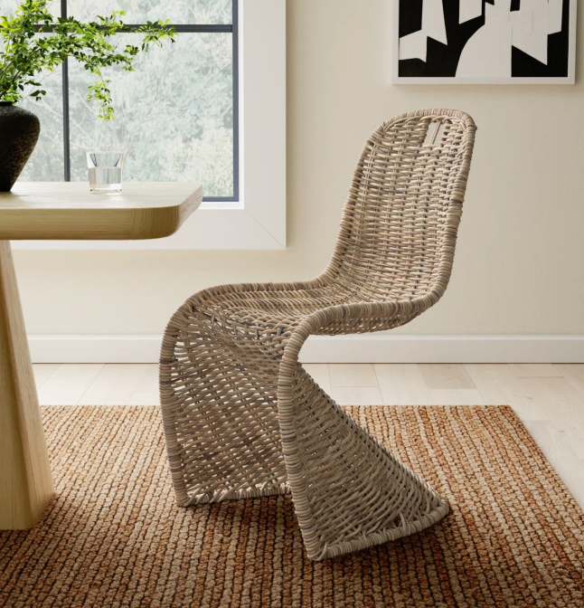 Joss Main Celeste Outdoor Wicker Dining Chair