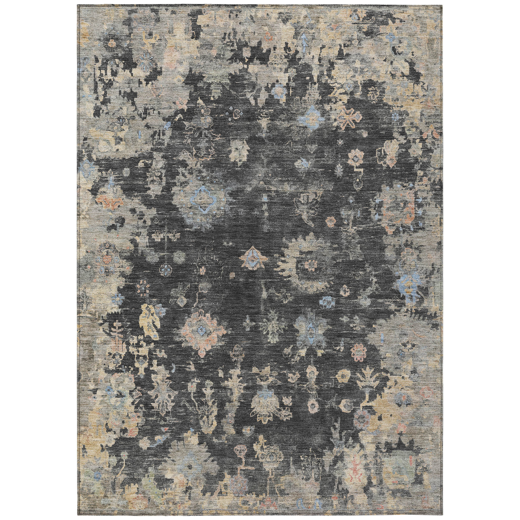 Bungalow Rose Machine Washable Indoor/Outdoor Matsuda ACN2302 Global Rug & Reviews | Wayfair