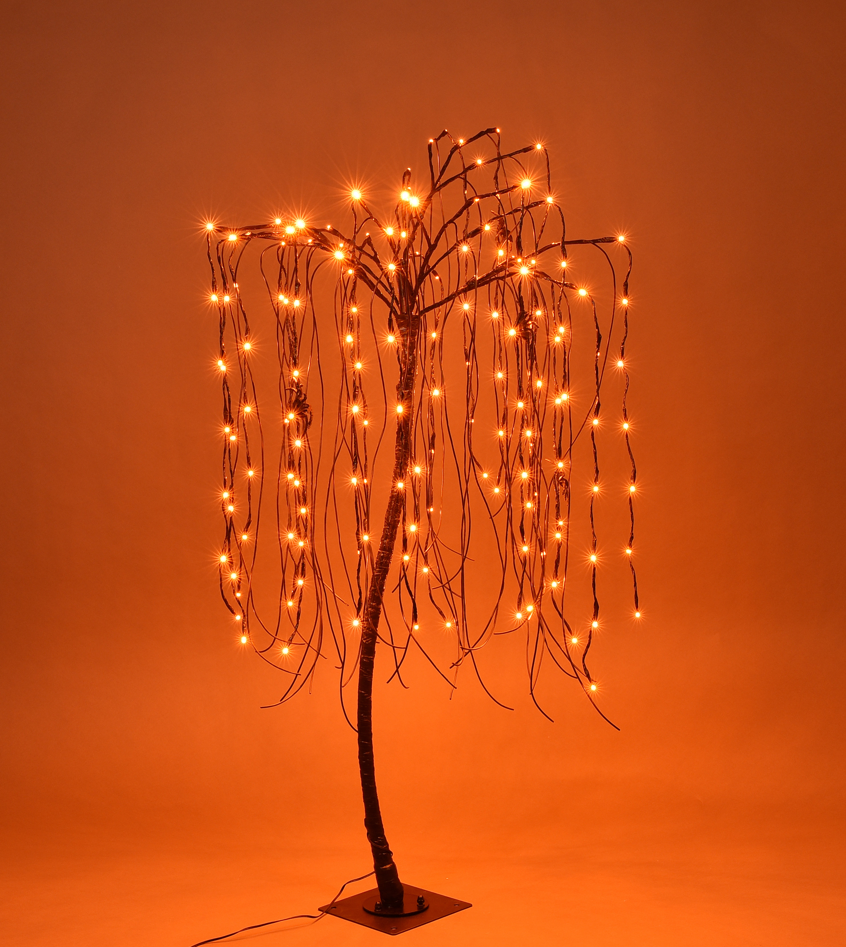 The Holiday Aisle® Halloween Willow Lighted Trees & Branches & Reviews | Wayfair