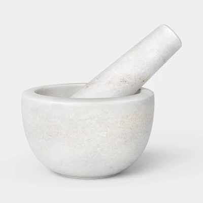 Marble Mortar and Pestle - Threshold™