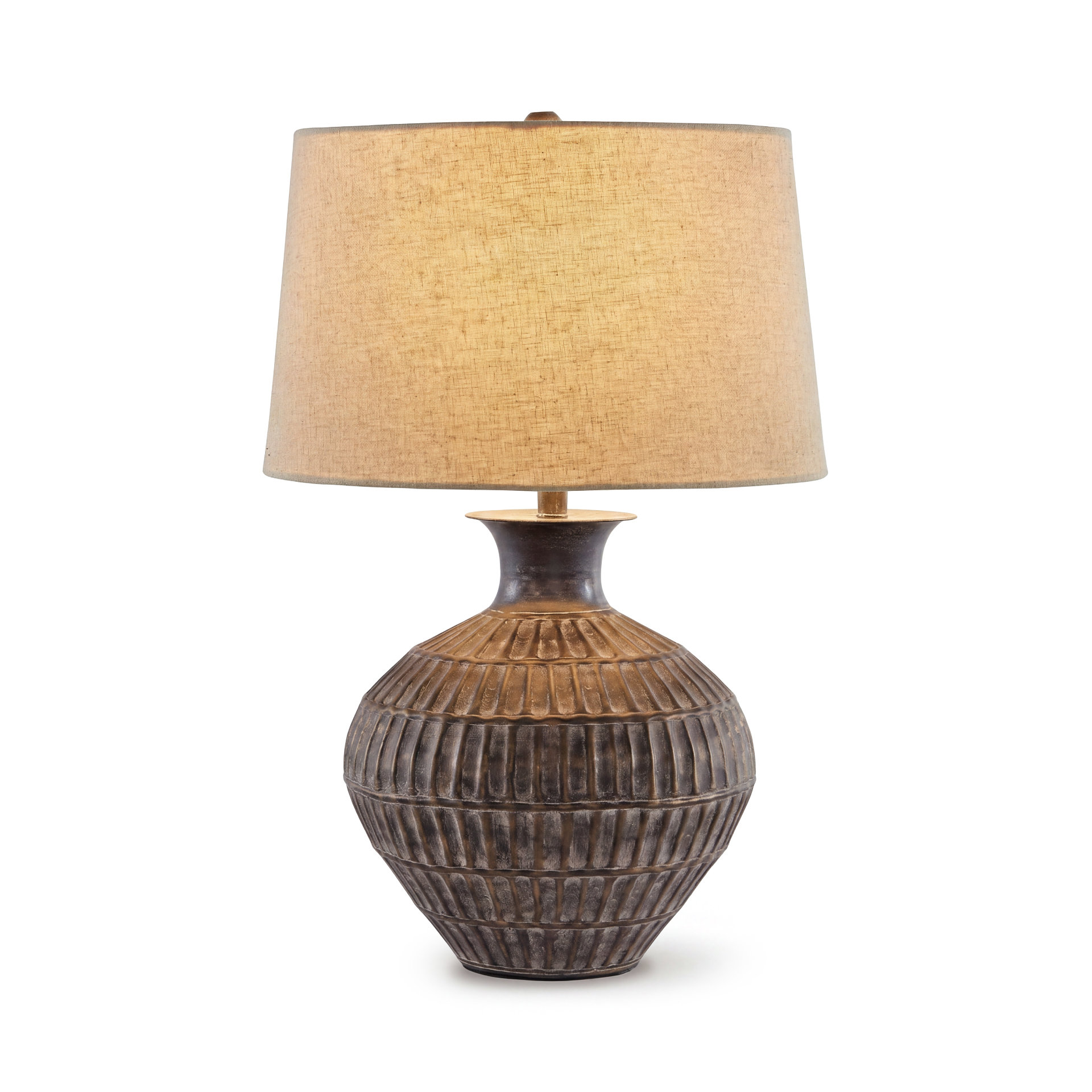 World Menagerie Ivy Hill 29" Antique Bronze Table Lamp & Reviews | Wayfair