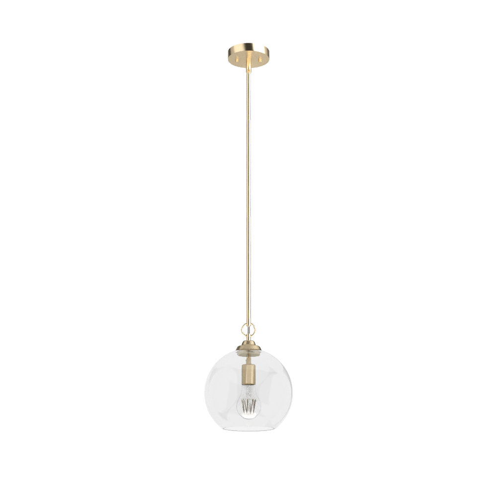 Hunter Fan High Oaks 1 Light Globe Pendant & Reviews | Wayfair