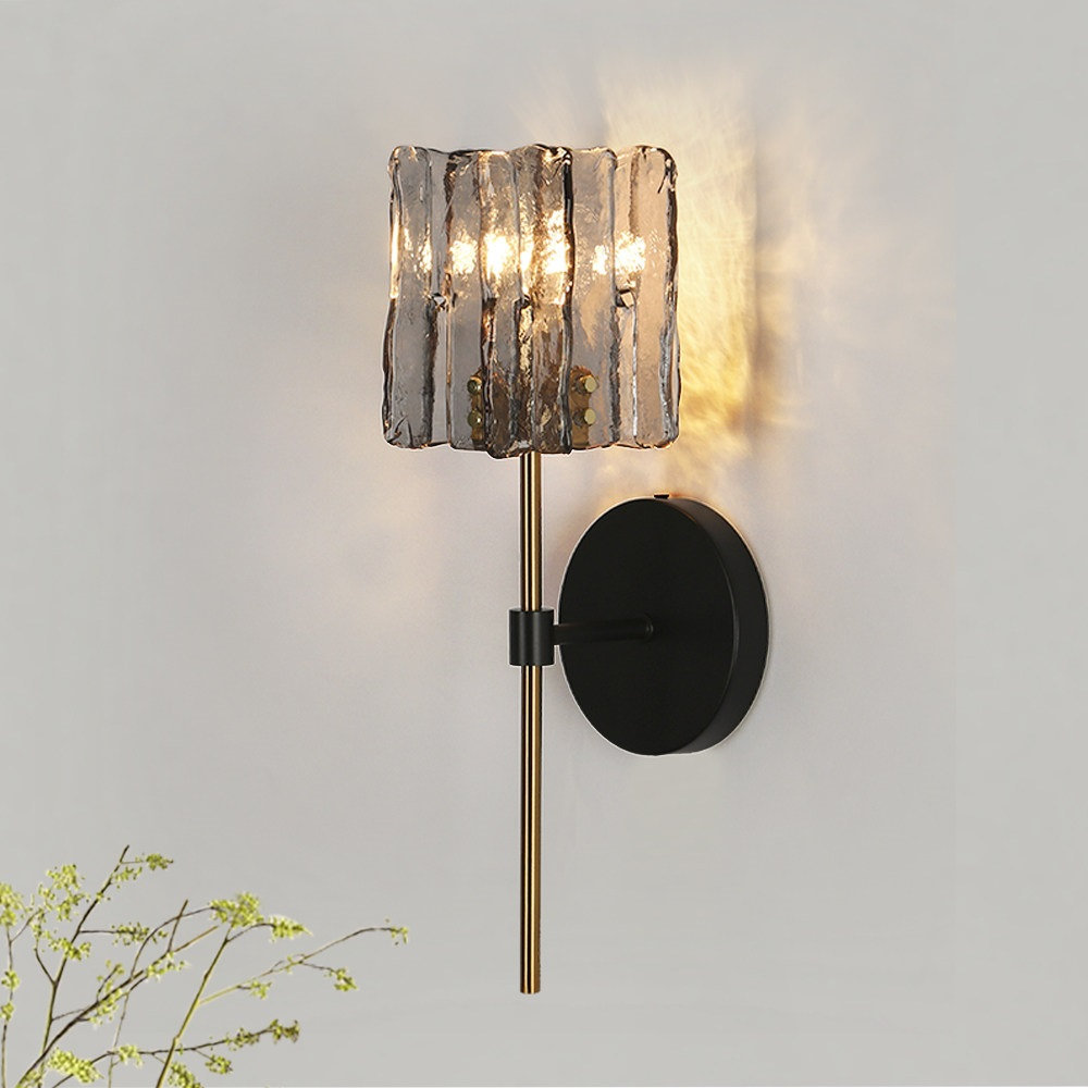Willa Arlo™ Interiors Quitman 4.7" W 1-Light Glass Wallchiere & Reviews | Wayfair