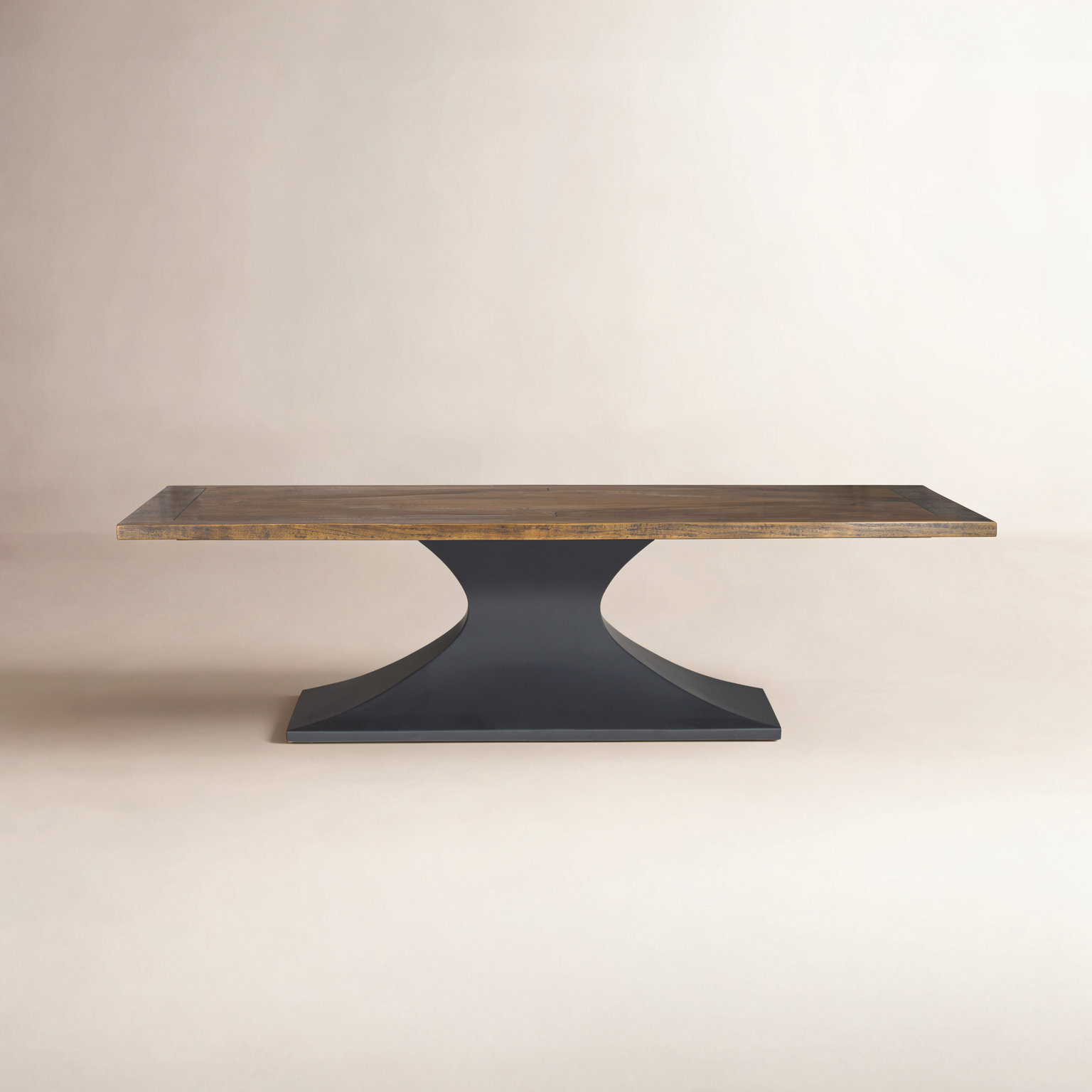 Joss & Main Amboise 79'' Iron Pedestal Dining Table & Reviews | Wayfair