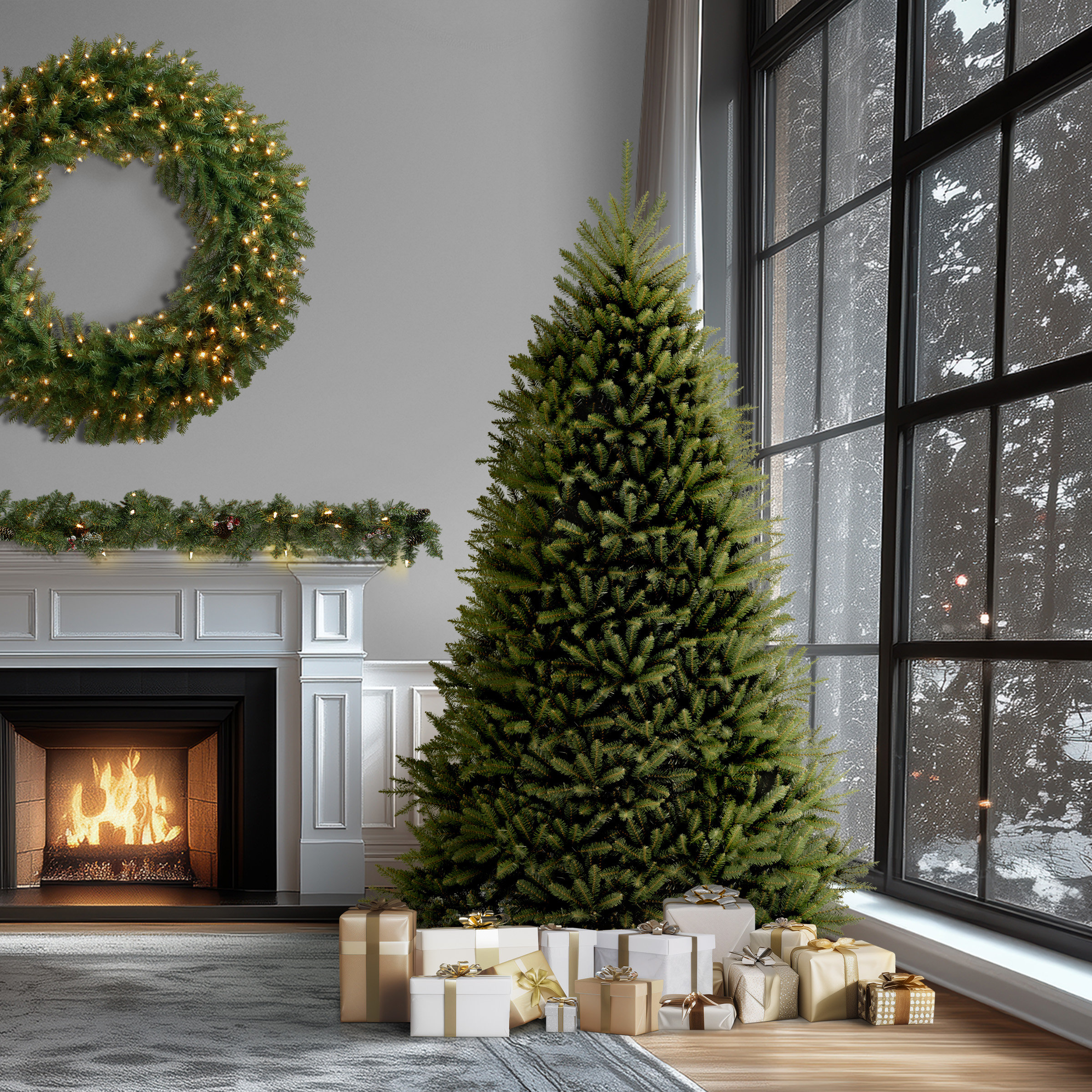 The Holiday Aisle® Dunhill Fir Fir Tree & Reviews | Wayfair