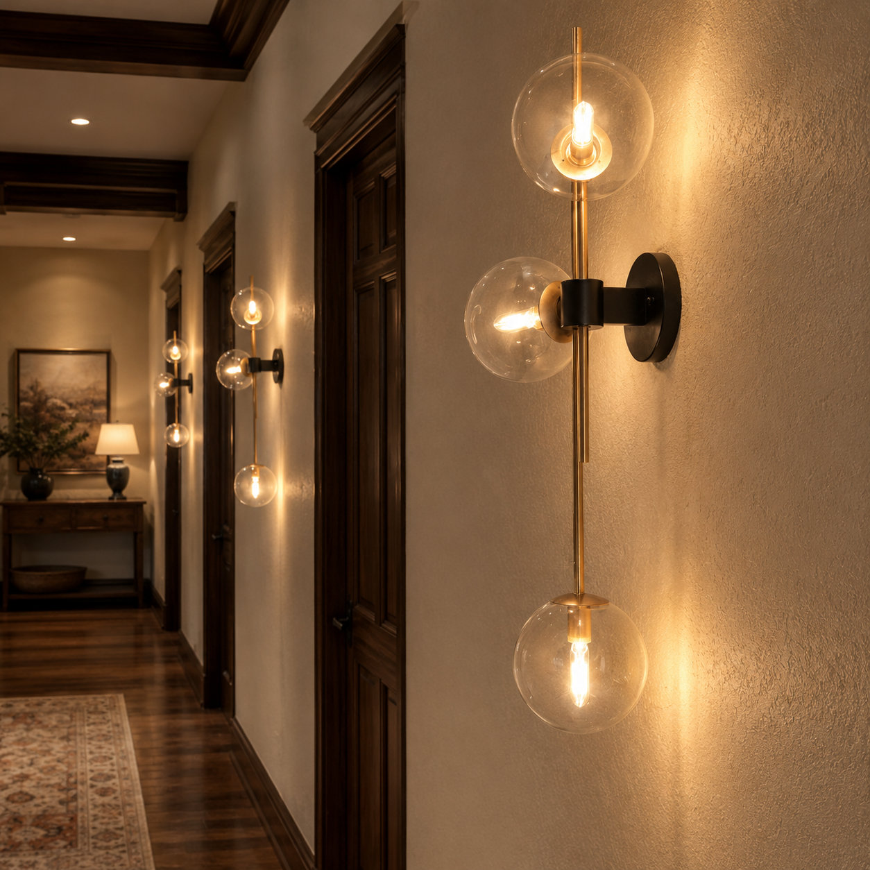 Beachcrest Home™ Beesley 3-Light Dimmable Armed Sconce & Reviews | Wayfair